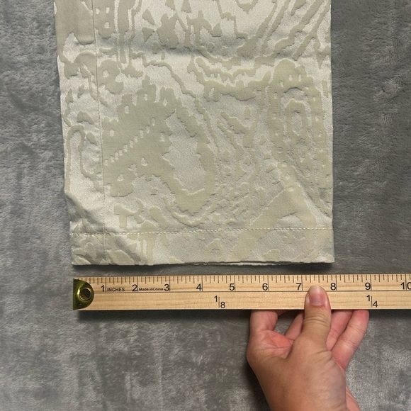 Vanilla Trouser Pants Women’s 40 N Becky Cream White Italian High Rise - Picture 9 of 9